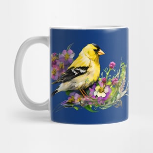 American Goldfinch Backyard Birds Mug